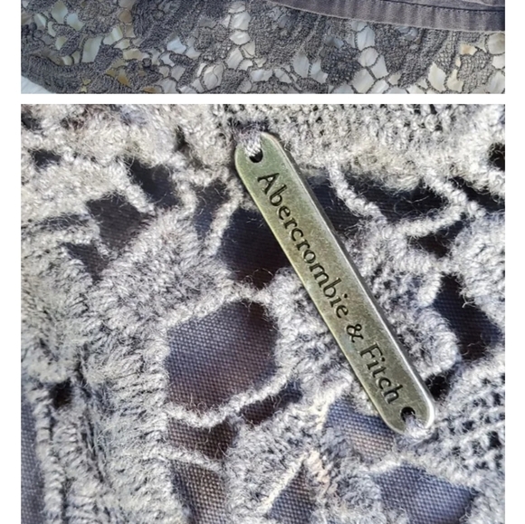Abercrombie Gray Lace mini L - Picture 9 of 10